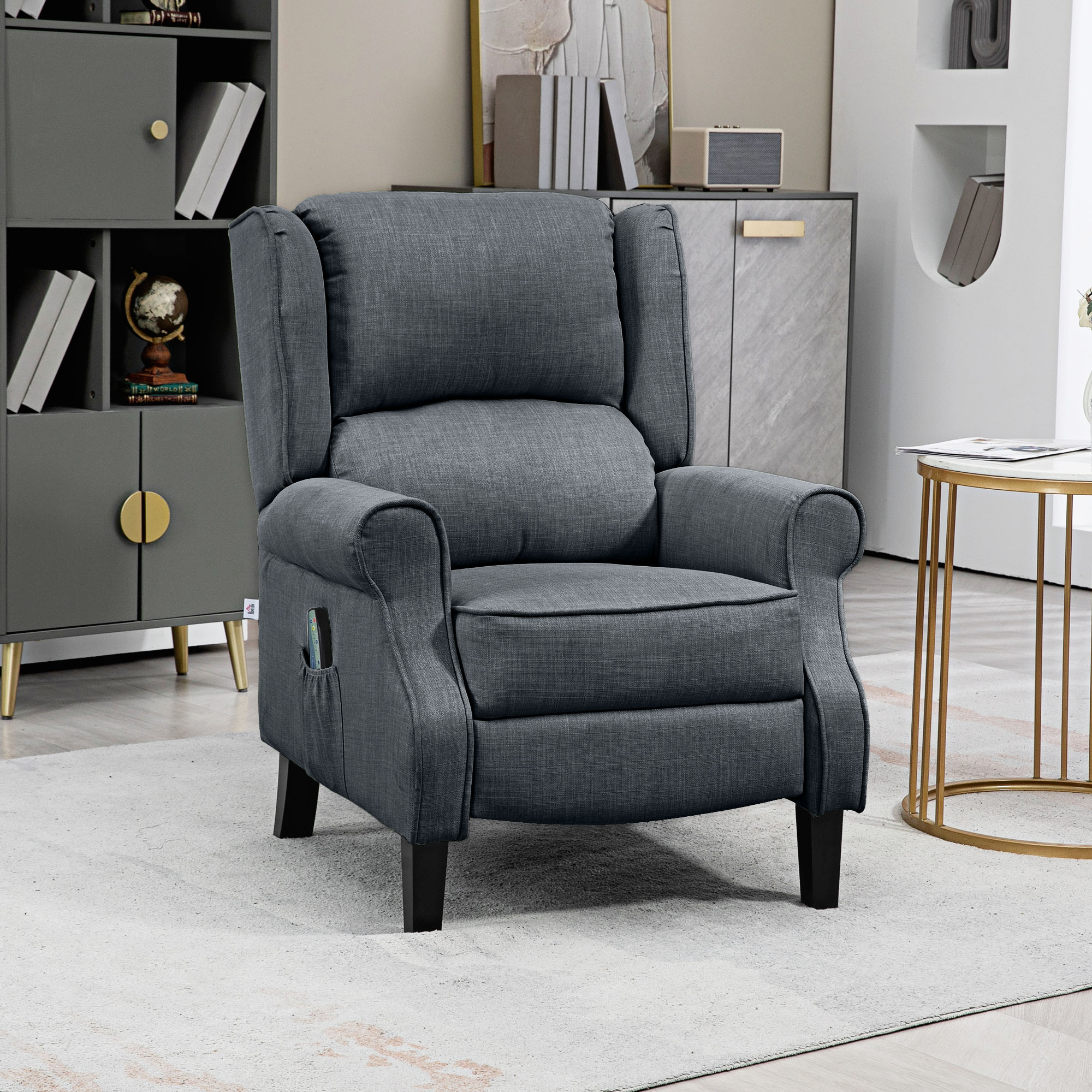 Gray Recliner