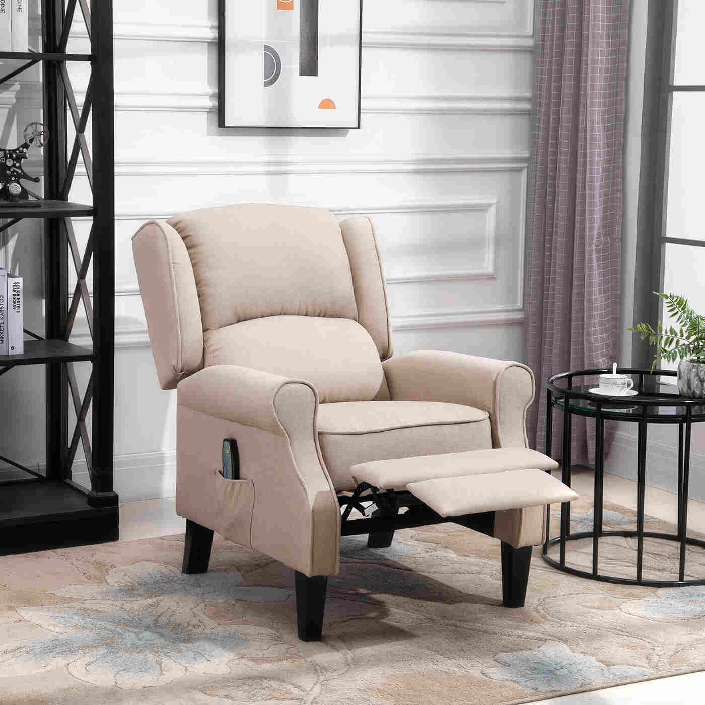 Suede Recliner