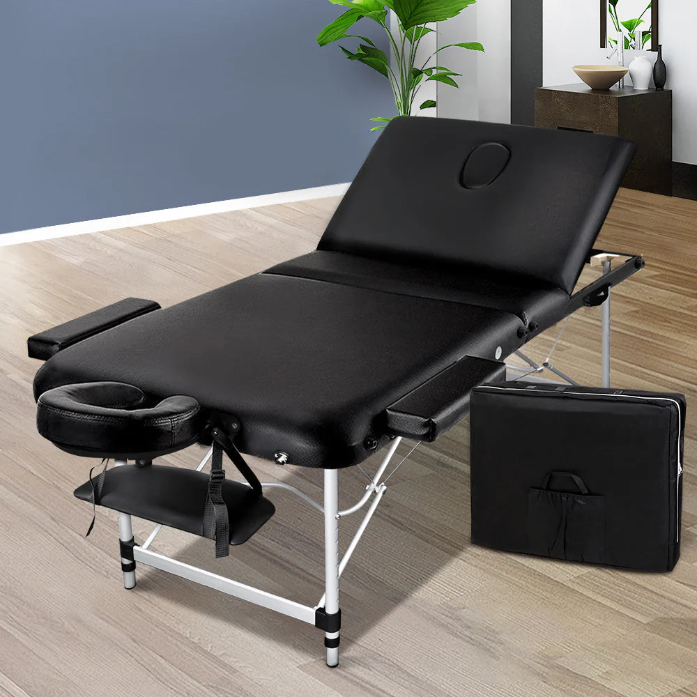 3-Fold Portable Massage Table – Professional Comfort, Anytime, Anywhere